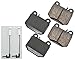 Akebono EUR874 Euro Ultra Premium Ceramic Disc Brake Pad Kit