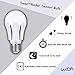 Motion Sensor Light Bulb,9W Dusk to Dawn Light Bulbs E26 Base Indoor Sensor Night Lights Soft White 2700K Outdoor Radar Motion Sensor Light Bulb Auto On/Off by LUXON