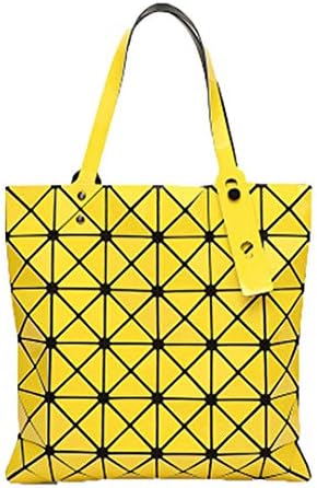 Top-Handle Bags Bao Women Bag Messenger Phone Bag Shopping Shoulder Geometric Folding Package Yellow