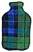 Warm Tradition Blue & Green Plaid Fleece Hot Water Bottle Cover - COVER ONLY- Made in the USA