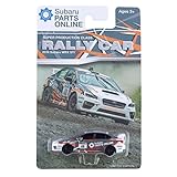 Official Genuine Subaru 2016 + WRX STi Rally 1/64 Die Cast Toy Car Impreza New +