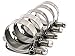 5x Premium 304 Stainless Steel T-Bolt Turbo Silicone Hose Clamp 1.75 Inches 45-50mm