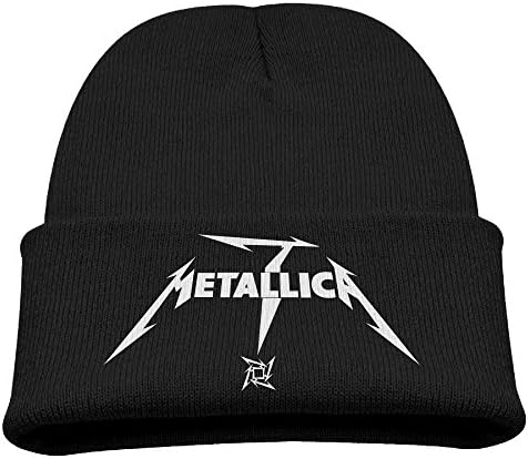 Toddler Metallica Logo Design Beanie Hats Watchcap