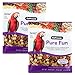 ZuPreem Pure Fun Bird Food, Available for Various Sizes, 4LB - Large Birds
