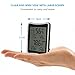 Indoor Humidity Thermometer Monitor Sensor,Hizek Digital Hygrometer Large LCD Display with Stand Accurate Readings -(°C/°F) - Min/Max Records for Cars, Home, Office