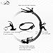 JBM 13 Inch Pilate Circle, Exercise Yoga Pilates Magic Circle with Dual Grip Handles for Fitness Training