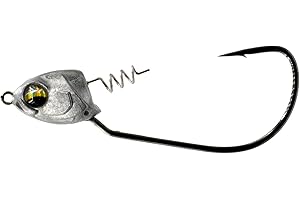 6TH SENSE Axle Swimbait Jig Heads – Heavy Cover Versatility, Perfect for Swimbaits, Designed to Navigate Vegetation, Brush Piles & Boat Docks Without Hang-Ups