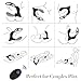PALOQUETH Male Vibrating Prostate Massager Sex Toy with 2 Powerful Motors and 10 Stimulation Patterns for Wireless Remote Control Anal Pleasure, Unisex G spot Vibrator