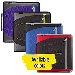 Five Star 2 Inch Zipper Binder, 3 Ring