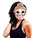 Sun-Staches Disney Official Belle Sunglasses | Beauty and the Beast Costume Accessory | Princess Shades | One Size Fits Most