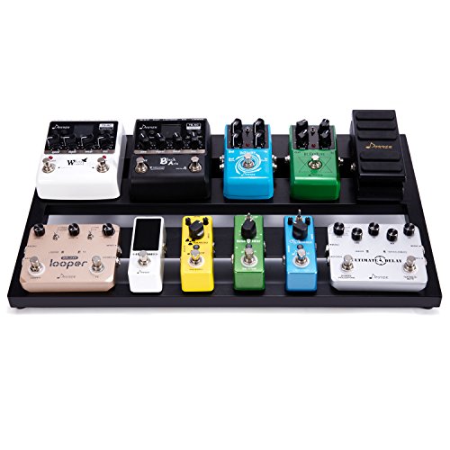 Donner Guitar Pedal Board Case DB3 Aluminium Pedalboard 20'' x 11.4'' x 4'’ with Bag Buy