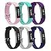 Fitbit Alta HR Bands, Henoda Replacement Silicone Wristband for Fitbit Alta Strap Large Small,Black Pink Teal Grey Plum Blue