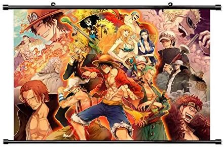 One Piece Anime/ Manga Fabric Wall Scroll Poster (33" x 22") Inches