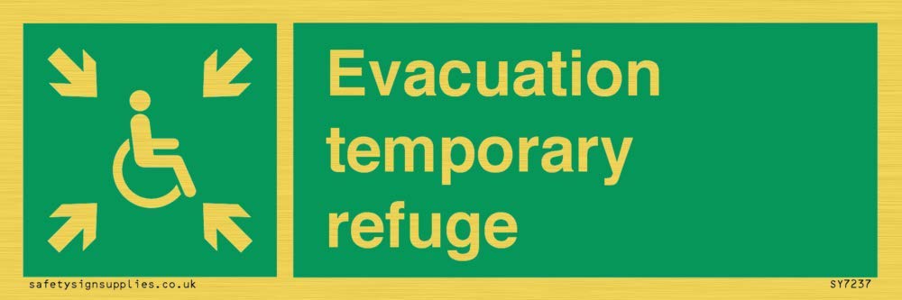Evacuation temporary refuge