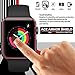 Apple Watch Series 3/2 / 1 42mm Screen Protector (6-Pack), Ace Armor Shield Full Coverage Screen Protector for Clear Bubble Free Shield (Newly Revised)