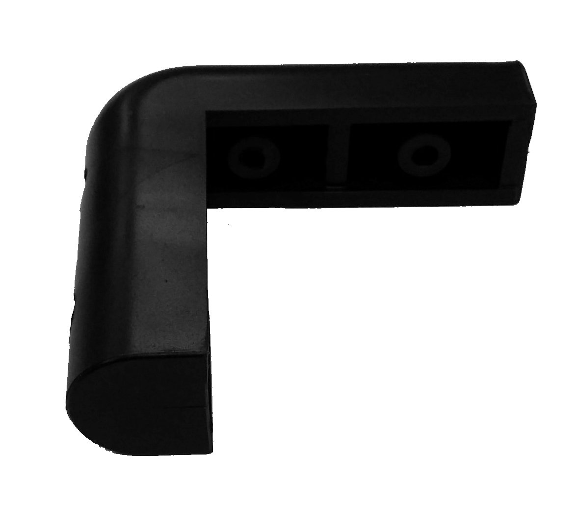 Herco 4" Rubber Equipment/Cart Corner Bumper (Black) Buy Online in