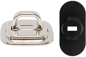 Zolunu Laptop Anchor Plate and Lock Plate with Lock Slot, Self-Adhesive Security Plate Anti Theft Lock Slot for Cables to Lock Down Laptops, Mac Book, Tablets, iPad, or Other Computer