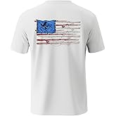 Palmyth Fishing Shirts for Men Sun Protection Shirts Short Sleeve UPF 50+ T-Shirt Tee Quick Dry