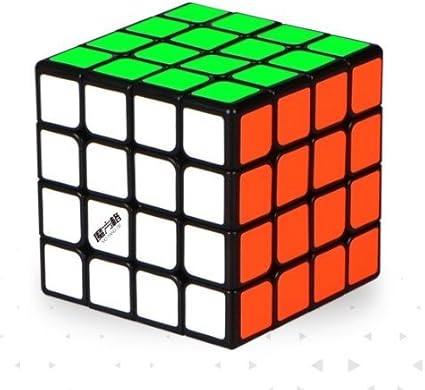 Cubelelo QiYi Thunderclap Mini 4x4 Black Puzzle Toy Rubik Rubix Rubic Speed Cube