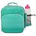 Bentology Lunch Bag and Box Set for Girls, 9 Pieces Total - Kids Insulated Lunchbox Tote, Bento Box, 5 Containers and Ice Pack - Turquoise