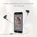 Mxstudio Wired In-Ear Headphones Dual Dynamic Drivers Hi-fi Earphones with Microphone Black