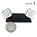 eTopLighting 2 PCS LED Emergency Exit Light - Black Body Standard Square Head UL924, EL5C-B-2