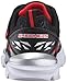 Skechers Kids Electronz Blazar Sneaker (Little Kid/Big Kid),Black/Red,11 M US Little Kid