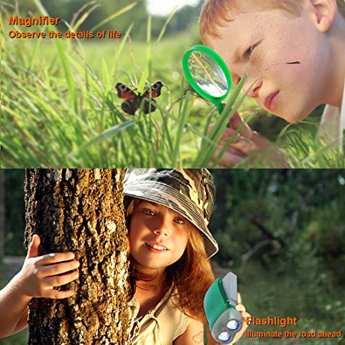 Genround® Spielzeug Geschenk für Kinder ab 3 4 5 6 7 8 Jahren, Insekten Kinder Forscherset, Outdoor Abenteuer Set Kinder… – Bild 8