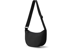 GOEWY Crescent Crossbody Bag for Women Lightweight Small Nylon Sling Bag with Adjustable Strap