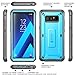 SUPCASE Unicorn Beetle Shield Series Case Designed for Galaxy Note 8, with Built-in Screen Protector Full-Body Rugged Holster Case for Galaxy Note 8 (2017 Release) (Blue)
