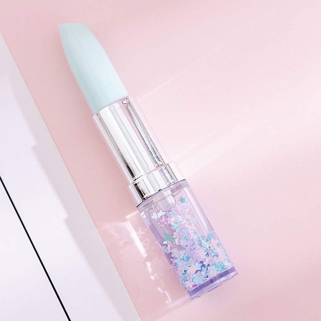 Ecurson Creative Cute Imitated Assorted Lipstick Pen Ball-point for Girls, Kawaii Lipstick Gel Pen Creative Cute Stationary Signature Pens Black Ink Office School Supplies