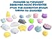 Shark Shop Mochi Squishy Toys Pack - Free Kawaii Carrying Bag| Random Package of Mini Variety Animals Squishies Case (10 Pack, Alpaca)
