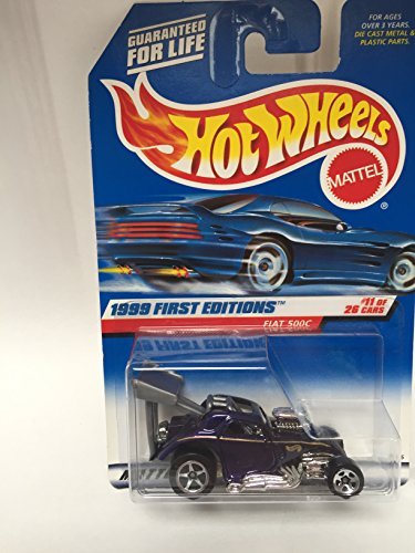 HOT WHEELS 1999 FIRST EDITIONS FIAT 500C DIE CAST