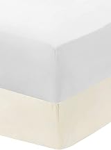 Dudu N Girlie Cot Bed Sheets 140x70 Fitted Jersey Cotton Pack 2 White Cream