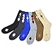 TeeHee Women's Ladies Value 6-Pack Crew Socks (Clocking Argyle)Size 9-11