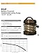 ECO-FLO Products BSUP Battery Operated Submersible Utility Pump, 1/55 HP, 138 GPH