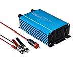 VirKech 300Watt (Peak 600W) Pure Sine Wave Power Inverter DC 12V to AC 120V Car Charger Power Converter