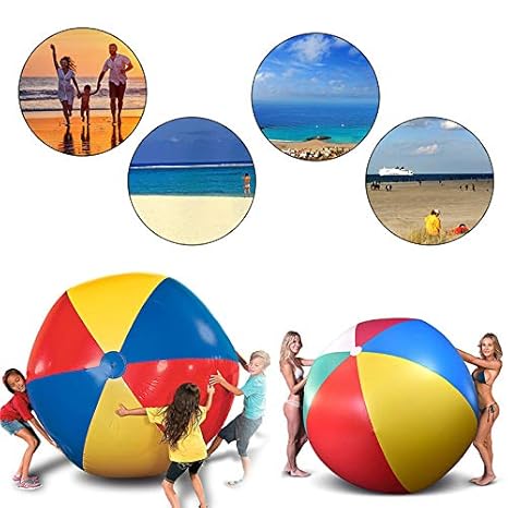 Súper Gran Gigante Pelota de Playa Inflable Playa Jugar Deporte ...