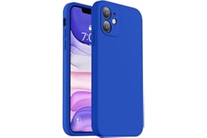 Vooii Compatible with iPhone 11 Case 6.1 inch, Soft Liquid Silicone with [Anti-Scratch Microfiber Lining] [Flat Edge] [Camera