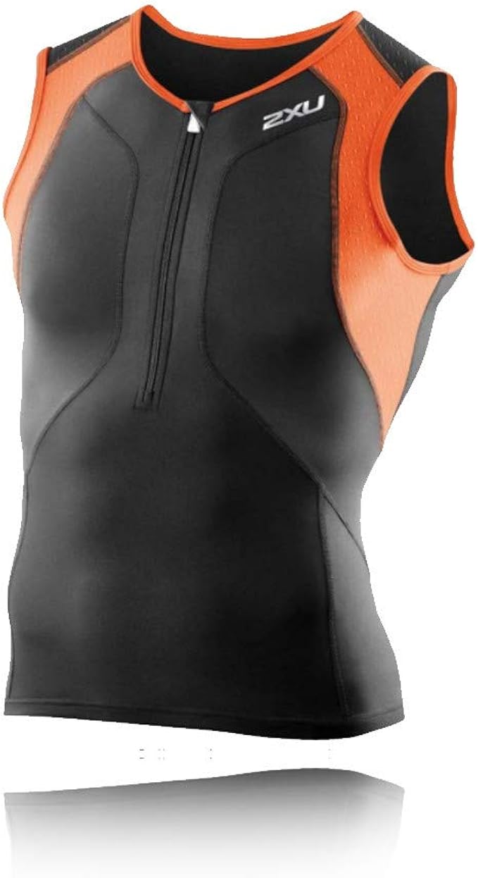 2XU Men's Perform Compression Tri Singlet Triathlon top Amazon.co.uk