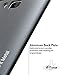 HTC One M9 Case, Vena [vFit] Metal Brushed Aluminum Durable Slim Fit Case Hard Cover for HTC One M9 (2015) - Space Gray & Black