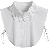 EVGVAT False Collar Half Shirts Blouse Dickey Collar Detachable Faux Fake Collar for Women & Girls