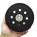 5 Inch Dia 8 Hole Sander Hook and Loop Hard Backing Pad Replacement Sanding pad for Bosch Sander