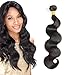 Brazilian Virgin Weave Hair Body Wave 1 Bundles 100g by Jiameisi Hair 100% Unprocessed Remy Human Hair Extensions (22 inch)