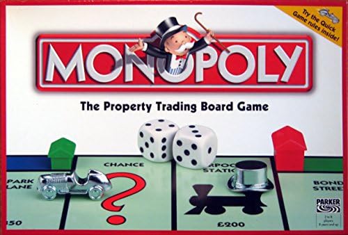 Classic Monopoly Family Game (Age 8+), Multi Color
