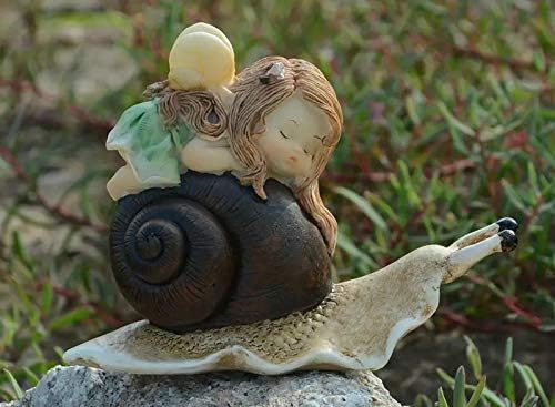 Amazon Co Jp カタツムリ リトル アリエル フィギュア リトルマーメイド ガーデン お祝いプレゼント 子供 魚 店 記念物 アリエル 庭園 多肉植物 金魚鉢 水槽 アクセサリー 花瓶 飾り合成レジン製 Wnry ホビー