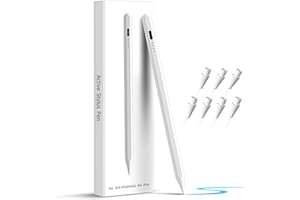 YUDIANMIE Stylus Pen for iPad 9th&10th Generation, iPad Pencil with Palm Rejection & Tilt Sensitivity, Pencil for Apple iPad Air 11 & 13-inch, iPad Pro 11 & 13-inch, iPad 6-10th, iPad Pro 11/12.9 inch (White)