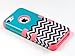 iPhone 5C Case, KEEDA Hybrid High Impact Tribal Soft TPU + Hard PC Case Cover for iPhone 5C - Pink