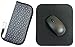 Travel Mouse Case Electronics Organizer Convertible Bag | Laptop Cord Cable Accessory Pouch with Extra Rolled Up Travel Mouse Pad | Pouch Unzips Flat Into Mouse Pad (Moroccan Lace)