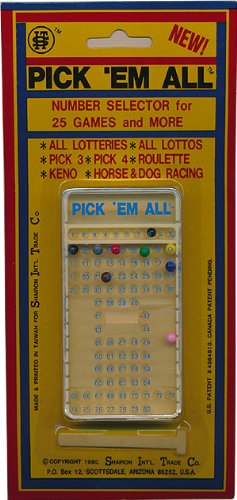 Pick'em ALL Number Selector for Powerball Lottery Games and More